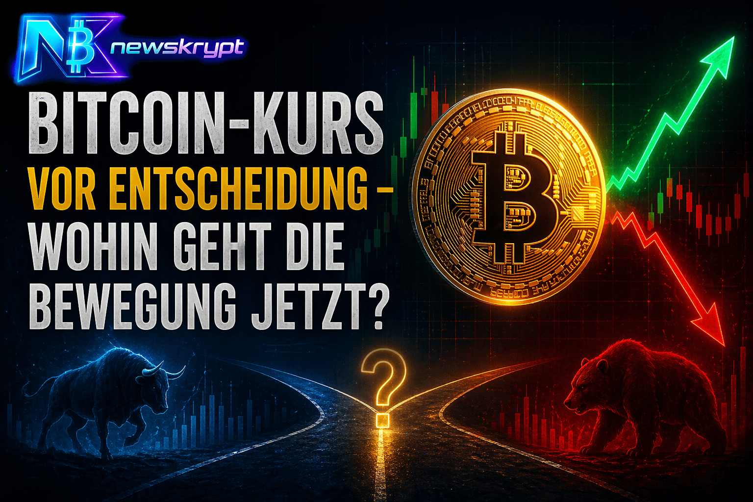 Bitcoin-Kurs vor Entscheidung – wohin geht die Bewegung jetzt?