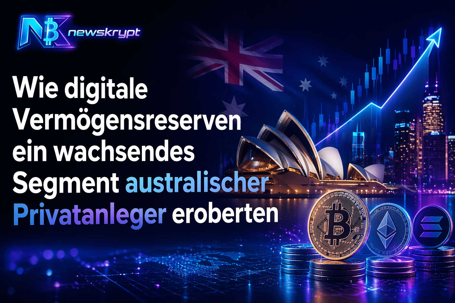 Wie digitale Vermögensreserven ein wachsendes Segment australischer Privatanleger eroberten