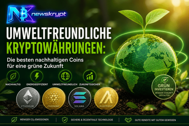 Umweltfreundliche Kryptowährungen: Die besten nachhaltigen Coins für eine grüne Zukunft