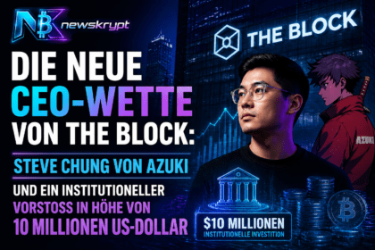 Die neue CEO-Wette von The Block: Steve Chung von Azuki und ein institutioneller Vorstoß in Höhe von 10 Millionen US-Dollar