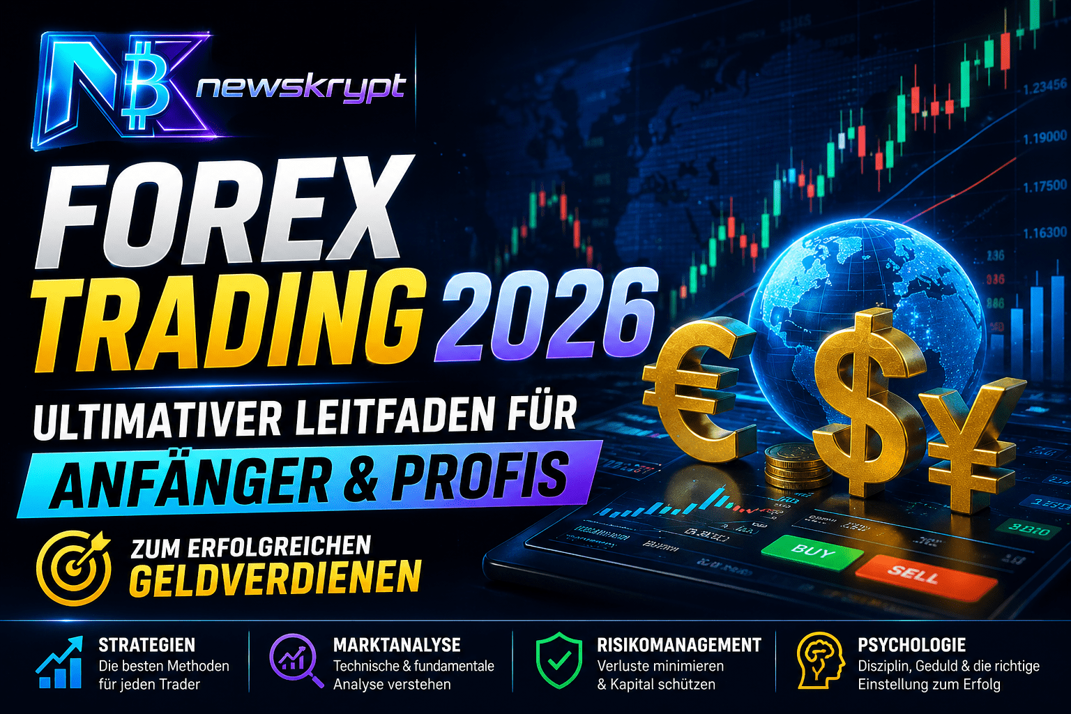 Forex Trading 2026: Ultimativer Leitfaden für Anfänger & Profis zum erfolgreichen Geldverdienen