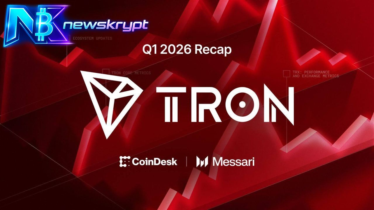 TRON ermöglicht USDT-Transfers in Höhe von 2 Billionen US-Dollar im ersten Quartal; CoinDesk und Messari Research beleuchten KI und institutionelles Wachstum