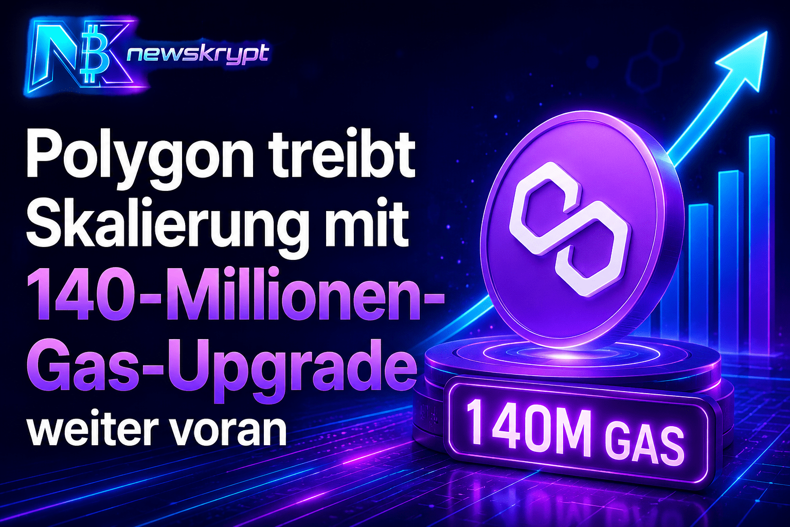 Polygon treibt Skalierung mit 140-Millionen-Gas-Upgrade weiter voran