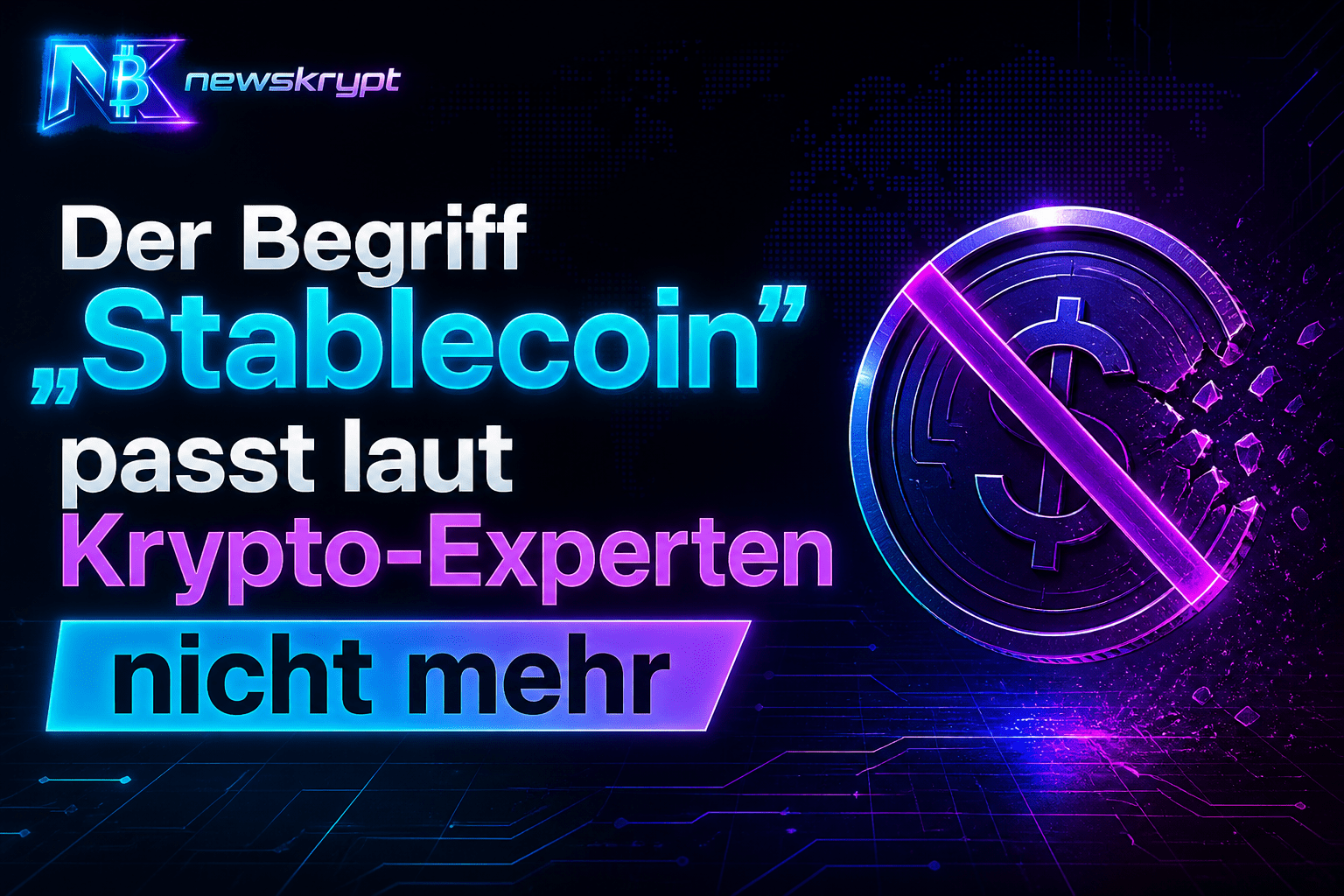 Der Begriff „Stablecoin“ passt laut Krypto-Experten nicht mehr