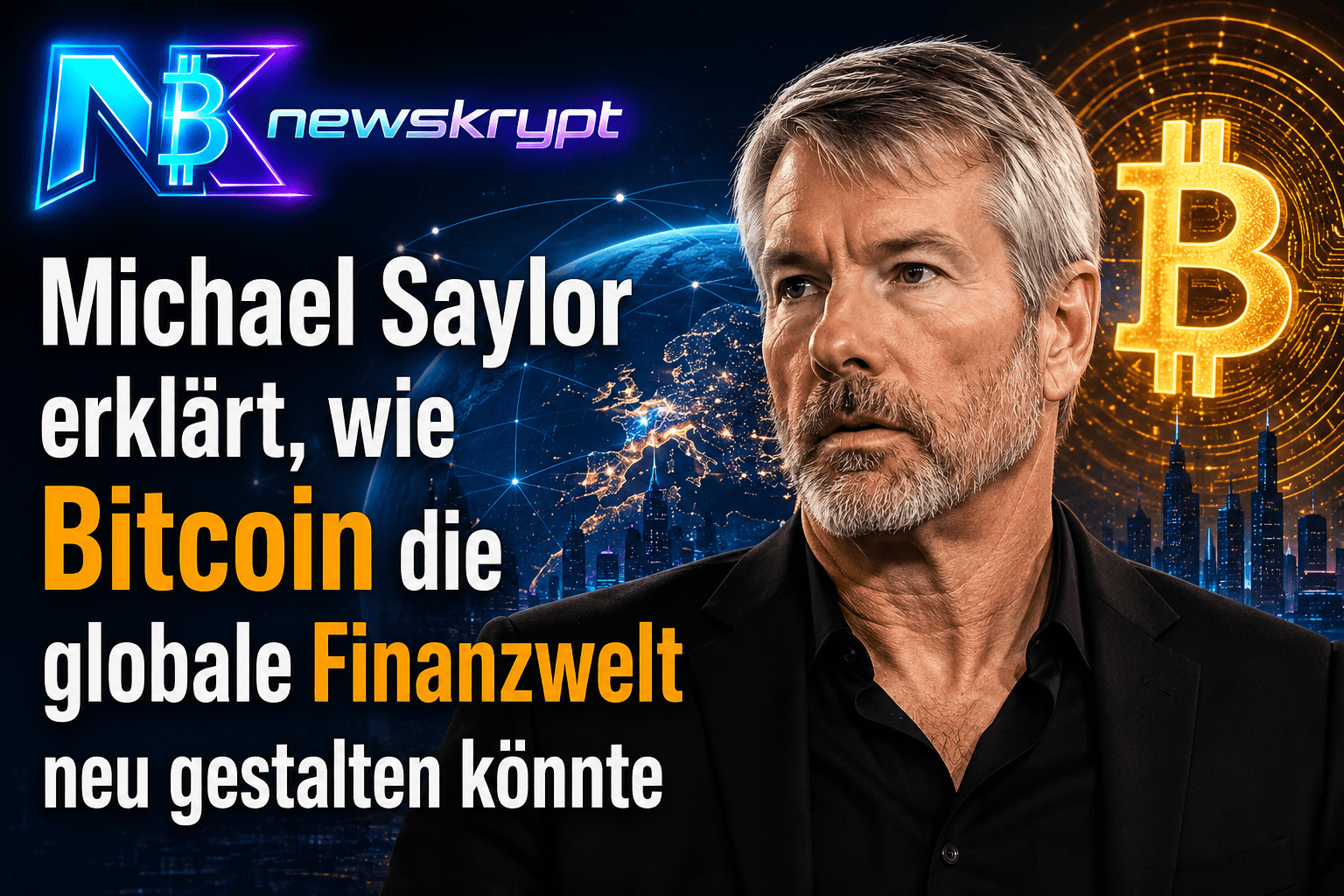 Michael Saylor erklärt, wie Bitcoin die globale Finanzwelt neu gestalten könnte