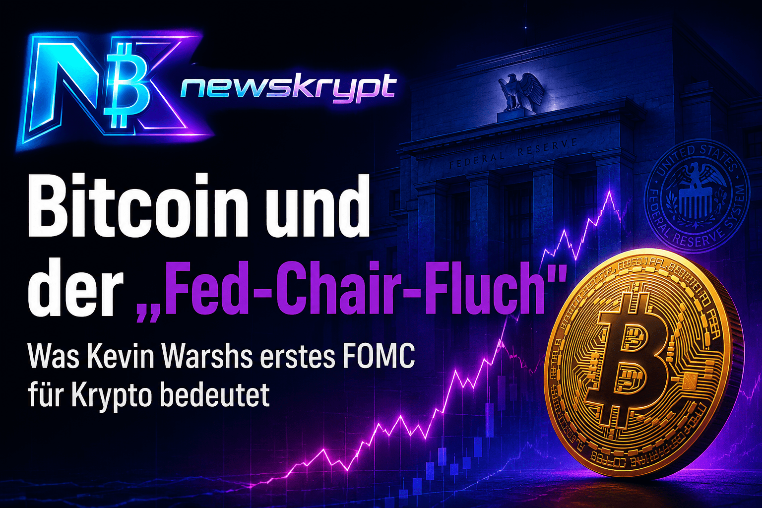 Bitcoin und der „Fed-Chair-Fluch": Was Kevin Warshs erstes FOMC für Krypto bedeutet