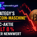 Gliederung: Strategy's „Bitcoin-Maschine" – STRC-Aktie fällt 8 % unter Nennwert