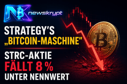 Gliederung: Strategy's „Bitcoin-Maschine" – STRC-Aktie fällt 8 % unter Nennwert