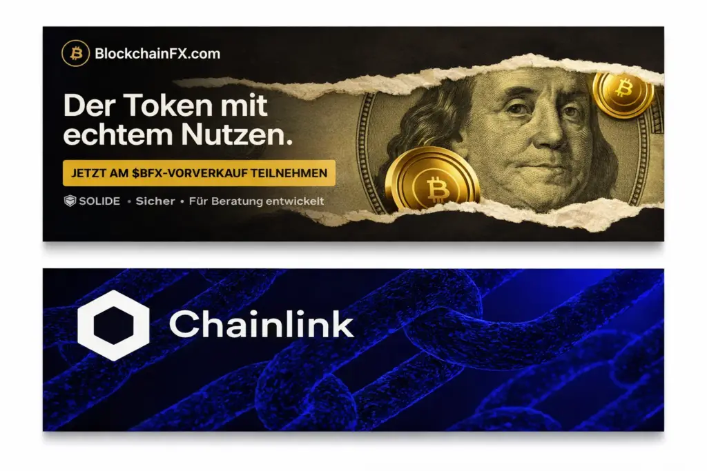 Chainlink gewinnt stetig an Zugkraft, während BlockchainFX im Krypto-Markt