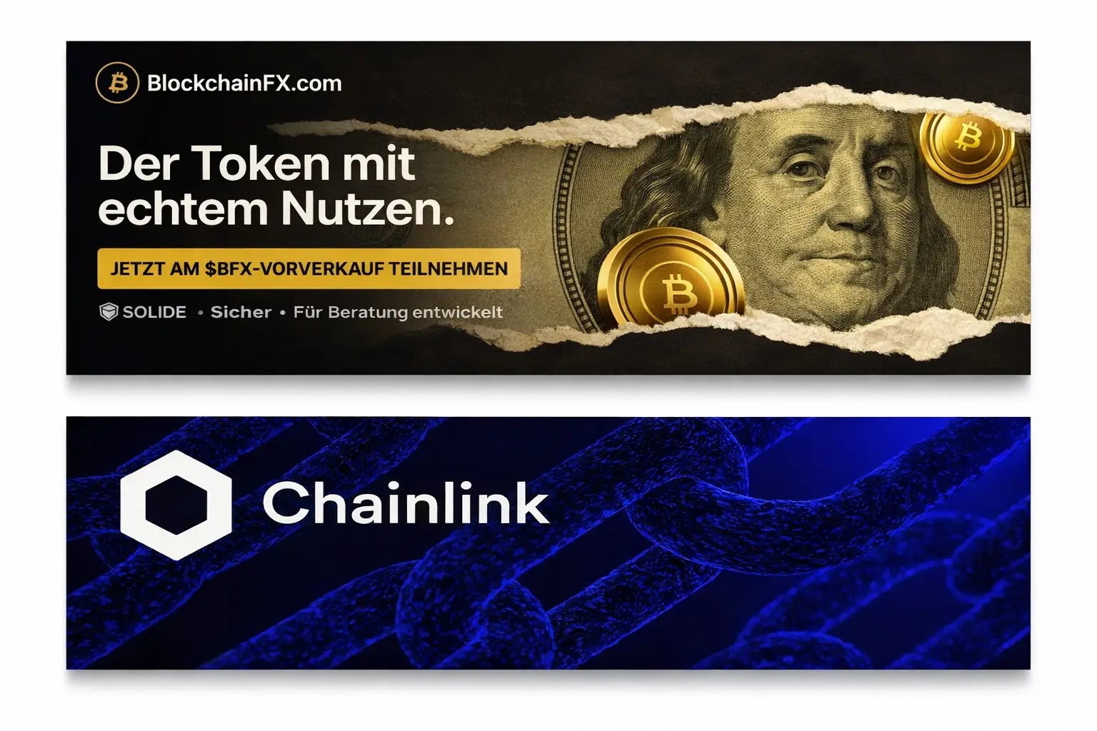 Chainlink gewinnt stetig an Zugkraft, während BlockchainFX BFX im Krypto-Markt