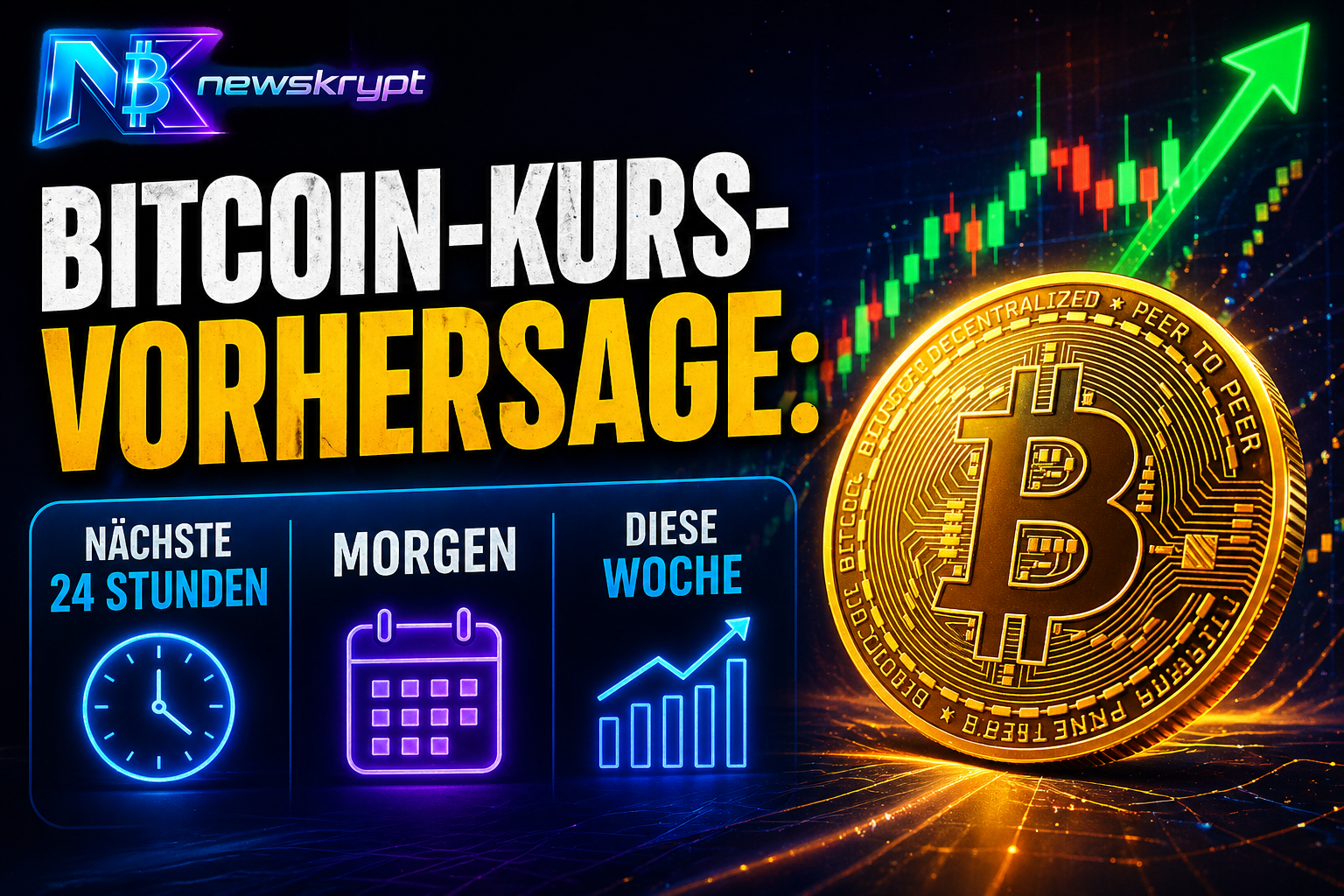 Bitcoin-Krus-Vorhersage: Nächste 24 Stunden, morgen und diese Woche