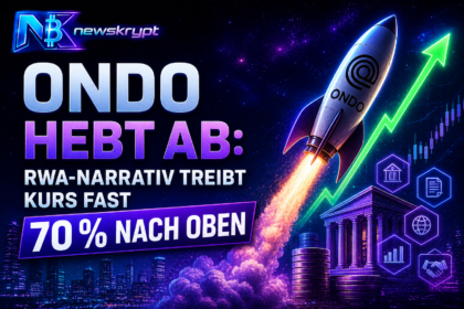 Ondo hebt ab: RWA-Narrativ treibt Kurs fast 70 % nach oben