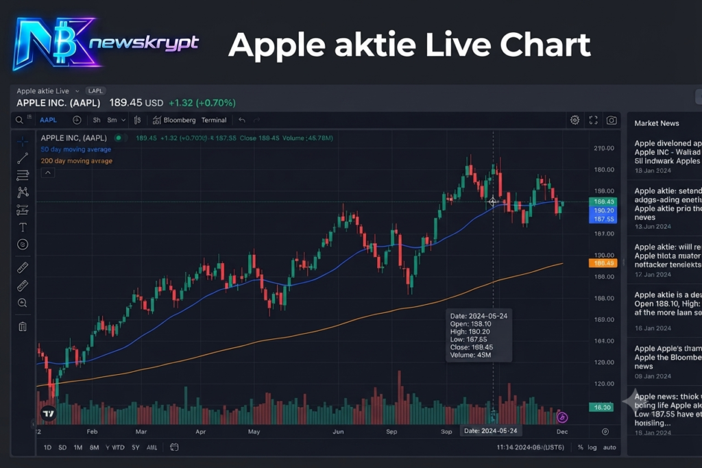 Apple Aktie (AAPL) – Kurs, Kennzahlen, Analyse & Prognose 2026