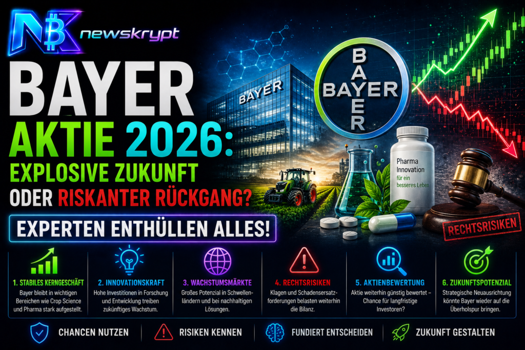 Bayer Aktie 2026: Explosive Zukunft oder riskanter Rückgang? Experten enthüllen alles!