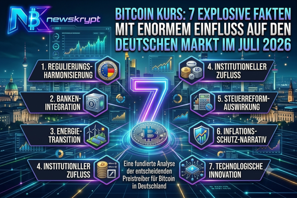 Bitcoin Kurs: Aktuelle Fakten Bitcoin Kurs: 7 Explosive Fakten mit enormem Einfluss auf den deutschen Markt im Juli 2026