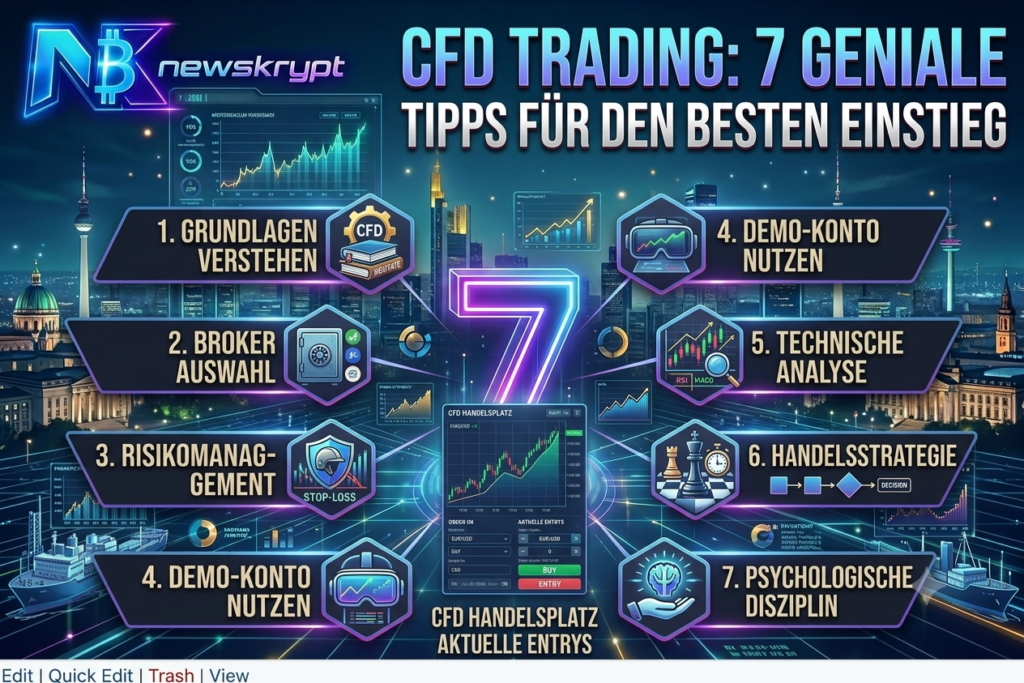 CFD Trading: 7 Geniale Tipps für Den Besten Einstieg
