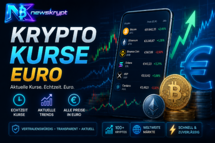 Krypto Kurse Euro 2026: Aktuelle Preise, Charts, Marktanalyse & Prognosen