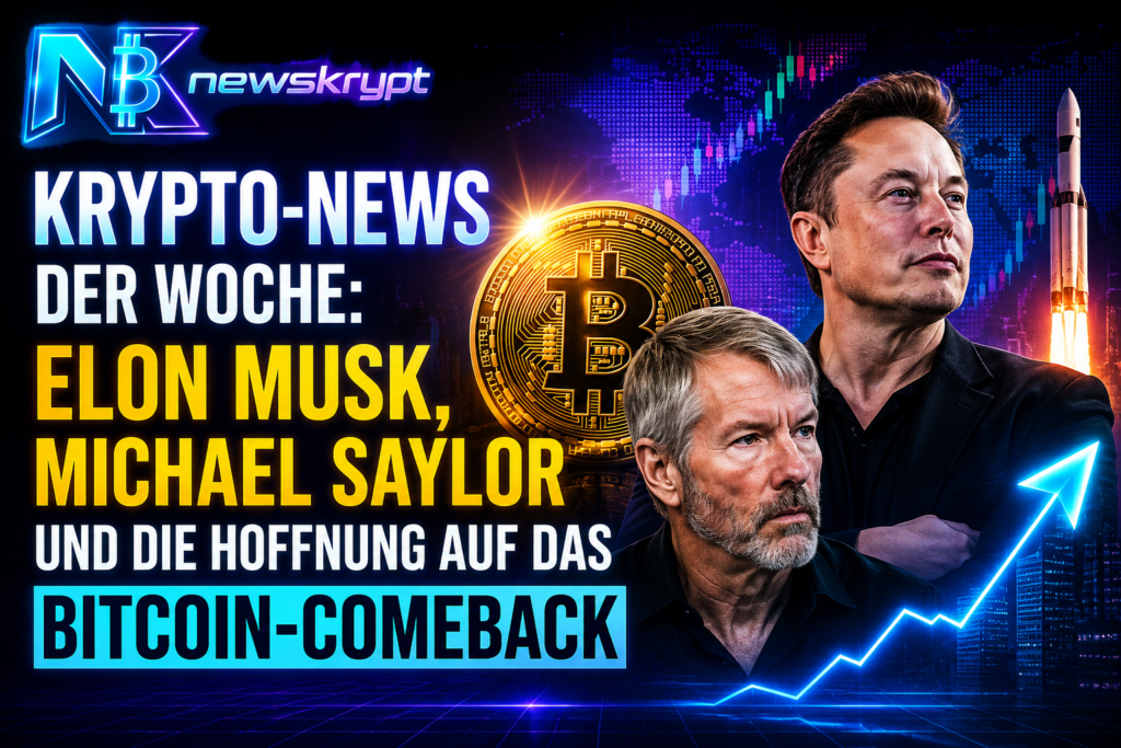 Krypto-News der Woche: Elon Musk, Michael Saylor und die Hoffnung auf das Bitcoin-Comeback
