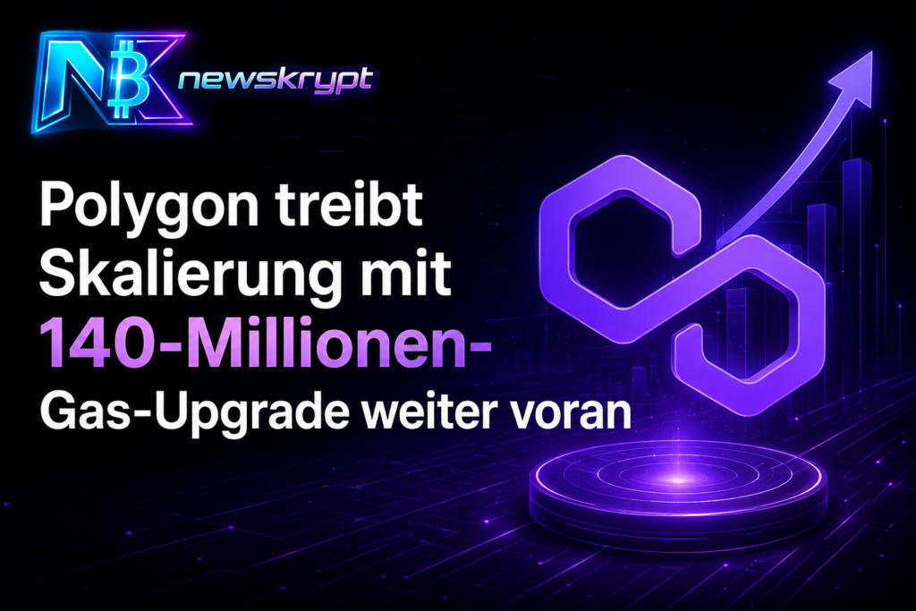 Polygon treibt Skalierung mit 140-Millionen-Gas-Upgrade weiter voran Polygon treibt Skalierung mit 140-Millionen-Gas-Upgrade weiter voran